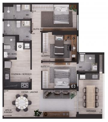 imagem 2 - Apartamento - Padrão imagem 2 - Apartamento - Padrão