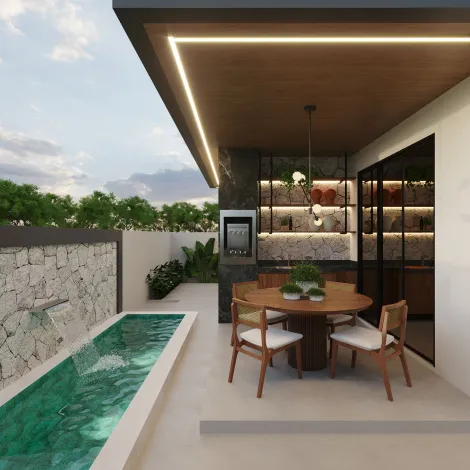 imagem 4 - Casa com piscina e área gourmet no Sunville, João Pessoa ? 3 quartos e acabamento premium imagem 4 - Casa com piscina e área gourmet no Sunville, João Pessoa ? 3 quartos e acabamento premium